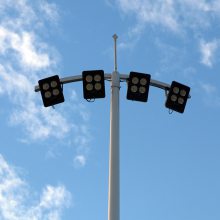 【惠州道路广场高杆灯 12米15米足球场灯杆订