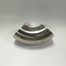 90度不锈钢弯头 304不锈钢抛光弯头DN65 卫生级弯头