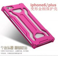 iPhone6手机壳金属保护壳4.7寸手机套5.5寸Plus边框新款变形金刚