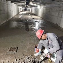 青岛市污水池渗漏水高压灌浆补漏技术