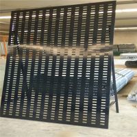 瓷砖展厅广告牌货架 800网孔板货架设计 永州市地板砖展示架