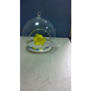 供应供应精美高档玻璃吹制品 人工吹制花瓶 内置花草瓶 鱼缸