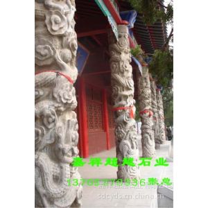 供应浮雕龙柱子批发 浮雕盘龙柱图片及价格