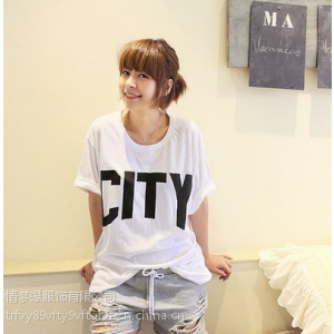 供应2014夏天衣服批发韩版女装T恤批发女装短袖T恤批发女款短袖批发
