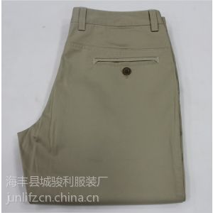 供应供应休闲裤加工厂工厂直销男士休闲裤承接休闲裤来料加工