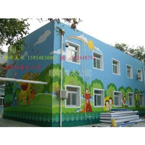 供应幼儿园壁画之北京知春里小学壁画