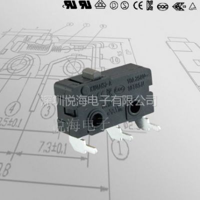 广东深圳供应行程开关微动开关micro Switch Kw4a S Z0l0 欧美规韩国认证价格 中国供应商