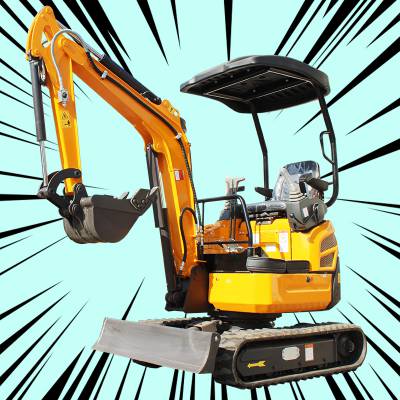 迷你小挖机多功能小型挖掘机实用型迷你小挖如皋山洞施工的小型挖掘机