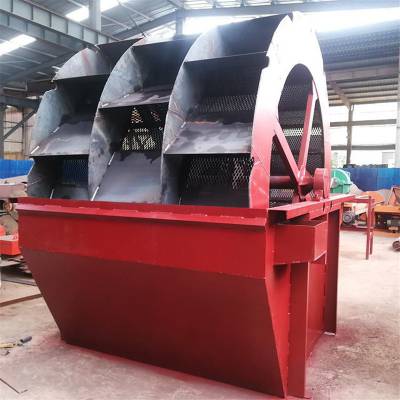 挖斗式洗砂机生产 洗沙设备出售 轮式洗砂设备厂家 轮斗洗石机设备