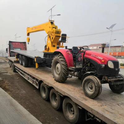 建筑用小型拖拉机随车吊 液压拖拉机随车吊 德建 拖拉机自备吊车 起重