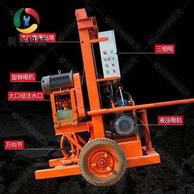电动水井钻机 sjz-3b地源热泵钻机 自动上卸钻杆 利亨机械供应