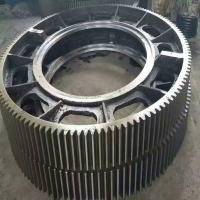 2米球磨机大齿轮过桥齿轮 各种规格球磨机回转窑传动大载荷齿圈配件