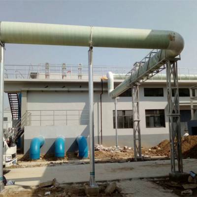 防静电玻璃钢管 玻璃钢风管厂家 定制阻燃玻璃钢烟囱