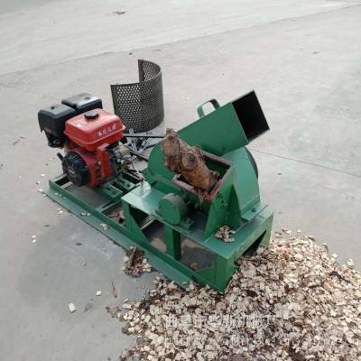华新木材削片机 园林树枝切片机 直销木材加工设备