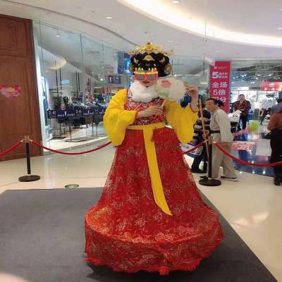 大唐不倒翁道具不夜城不倒翁美女网红抖音同款真人演出不倒翁