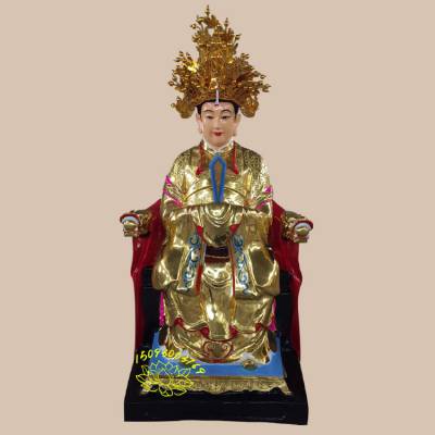 道教十二老母都有谁 十二老母神像市场价格 树脂玻璃钢彩绘贴金神像