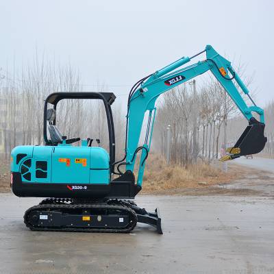 30型号挖掘机山地开路迷你小型挖掘机山鼎