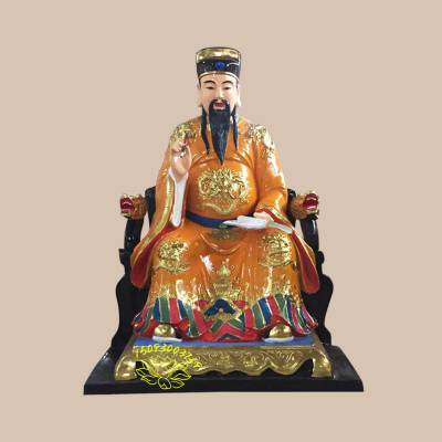 寺庙宗教文化 极彩文昌帝君神像 18米梓潼帝君神像 河南南阳佛像厂家