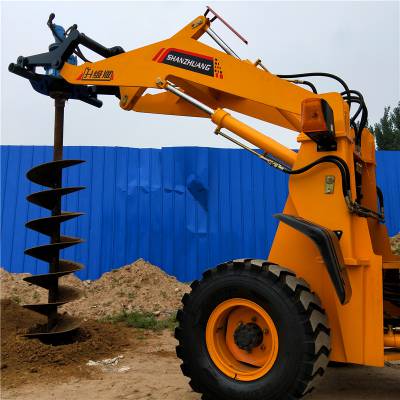 生产电线杆打坑机 售后有保障 生产电线杆钻孔机销售