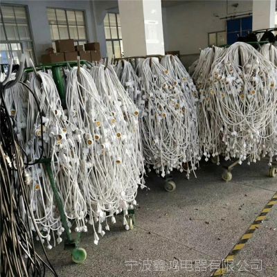 厂家热销 室外一体式灯线 户外防水灯串线 走廊照明灯串线